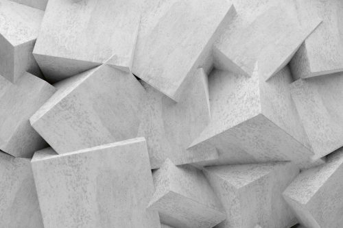 Vlies Fotótapéta - Abstract modern concrete stone  - 375x250 cm