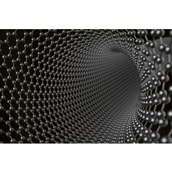 Vlies Fotótapéta - Carbon nanotube structure  - 375x250 cm