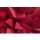 Vlies Fotótapéta - Red chaotic cubes structure - 375x250 cm