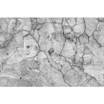 Vlies Fotótapéta - Cracked concrete texture - 375x250 cm