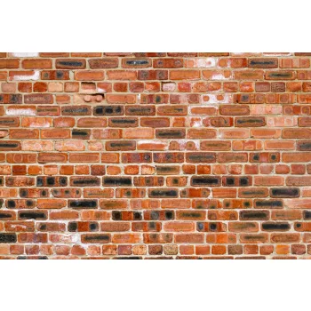   Vlies Fotótapéta - Old Brick wall background texture. - 375x250 cm