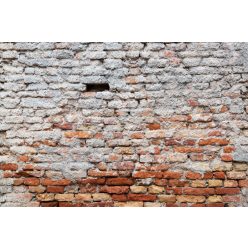   Vlies Fotótapéta - Ancient aged brick wall in Venice - 375x250 cm