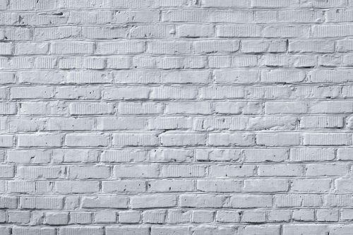 Vlies Fotótapéta - white brick wall texture - 375x250 cm