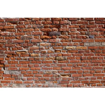   TEXTURE OF AN OLD BRICK WALL fotótapéta, poszter, vlies alapanyag, 375x250 cm