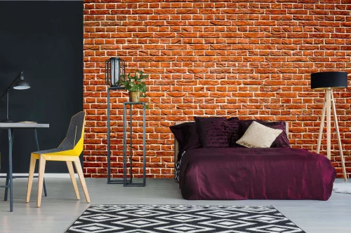 Vlies Fotótapéta - best block wall in vintage - 375x250 cm