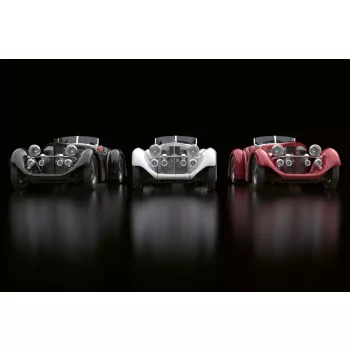 Vlies Fotótapéta - Vintage cars in line - 375x250 cm