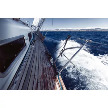 Vlies Fotótapéta - Cruise yachting - 375x250 cm