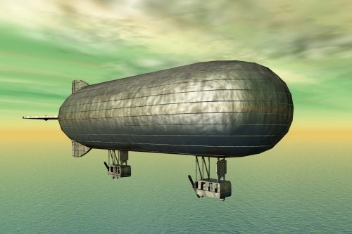 Vlies Fotótapéta - Airship - 375x250 cm