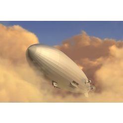 Vlies Fotótapéta - Retro Zeppelin - 375x250 cm