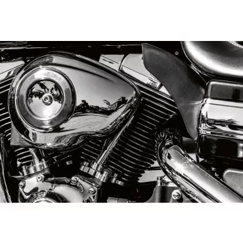 Vlies Fotótapéta - Motorcycle engine - 375x250 cm