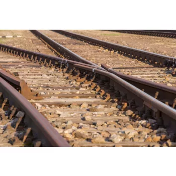 Vlies Fotótapéta - Rail transport - 375x250 cm
