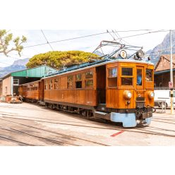 Vlies Fotótapéta - Vintage tram - 375x250 cm