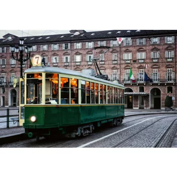 Vlies Fotótapéta - Piazza Castello - 375x250 cm