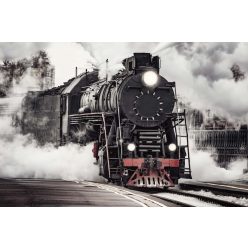 Vlies Fotótapéta - Steam train - 375x250 cm