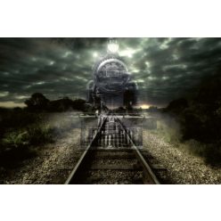 Vlies Fotótapéta - Ghost train - 375x250 cm