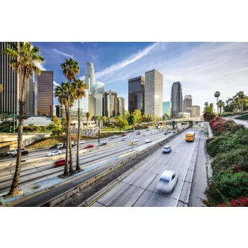 Vlies Fotótapéta - Los Angeles California - 375x250 cm
