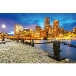 Vlies Fotótapéta - Boston Skyline - 375x250 cm