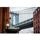 Vlies Fotótapéta - Manhattan Bridge - 375x250 cm