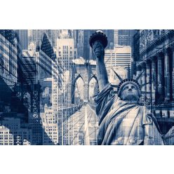 Vlies Fotótapéta - New York Collage - 375x250 cm