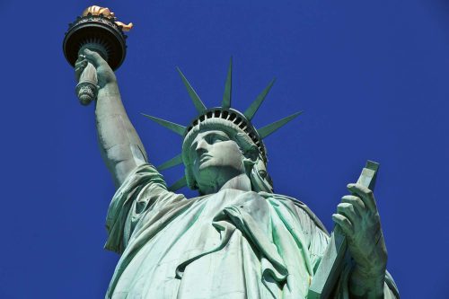 Vlies Fotótapéta - Statue of Liberty New York - 375x250 cm