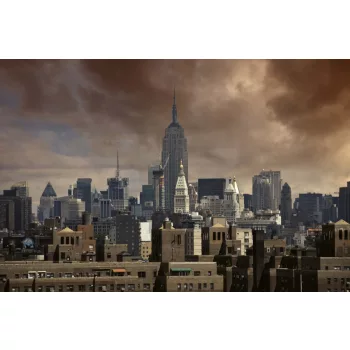   Vlies Fotótapéta - View of New York Skyscrapers - 375x250 cm