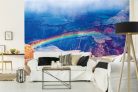 Vlies Fotótapéta - Rainbow over Grand Canyon - 375x250 cm