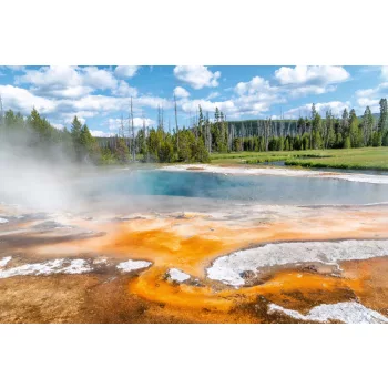 Vlies Fotótapéta - Geyser Pool - 375x250 cm