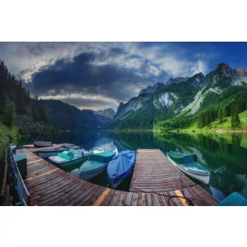 Vlies Fotótapéta - Gosausee lake - 375x250 cm