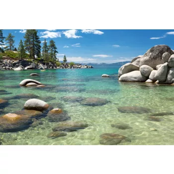 Vlies Fotótapéta - Tahoe lake - 375x250 cm