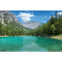 Vlies Fotótapéta - Austrian Alps lake - 375x250 cm