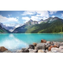 Vlies Fotótapéta - Banff national park lake - 375x250 cm