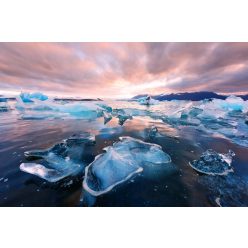 Vlies Fotótapéta - Glacial lagoon - 375x250 cm