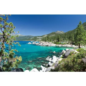 Vlies Fotótapéta - Tahoe lake - 375x250 cm