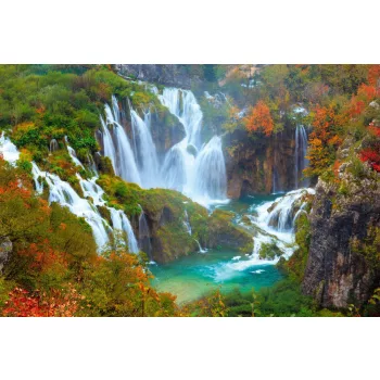 Vlies Fotótapéta - Plitvice national park - 375x250 cm