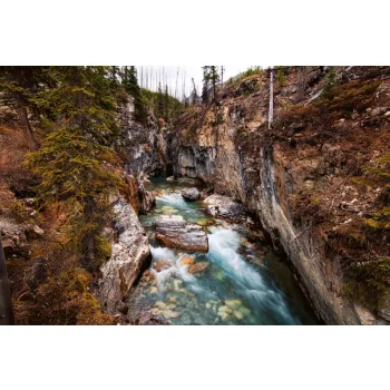 Vlies Fotótapéta - River in Kootenay  - 375x250 cm