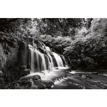 Vlies Fotótapéta - Purakaunui cascades - 375x250 cm