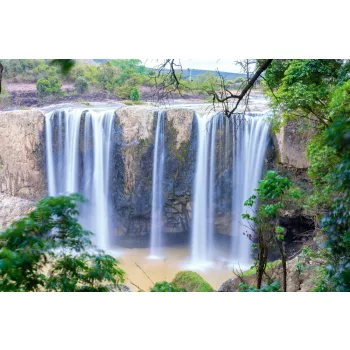 Vlies Fotótapéta - Natural waterfalls - 375x250 cm