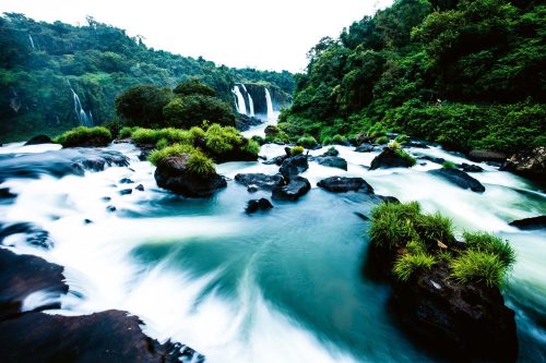 Vlies Fotótapéta - Iguassu falls - 375x250 cm