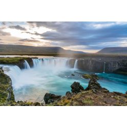 Vlies Fotótapéta - Godafoss waterfall - 375x250 cm