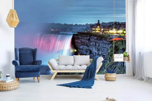 Vlies Fotótapéta - Niagara falls in Ontario - 375x250 cm