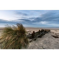 Vlies Fotótapéta - Beach at sunrise - 375x250 cm