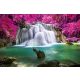 Vlies Fotótapéta - Deep Forest Waterfall III - 375x250 cm