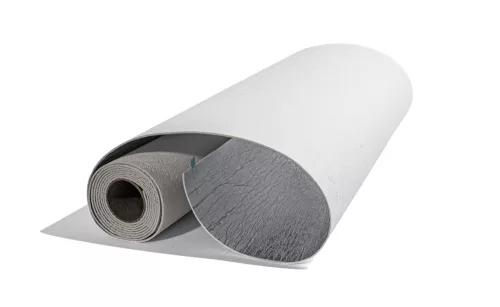 Öntapadós PVC tapéta, 280 x 60 cm, Fehér vakolat minta