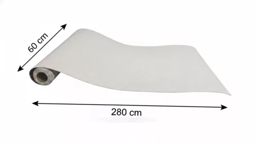 Öntapadós PVC tapéta, 280 x 60 cm, Szürke beton minta