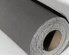Öntapadós PVC tapéta, 280 x 60 cm, Sötétszürke lineáris barázdák