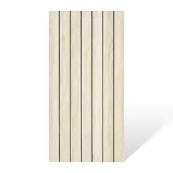   Öntapadós PVC dekorpanel, 4db-os csomag, világos barna lambéria minta, 30 x 60 cm