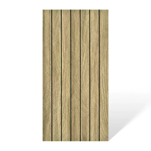 Öntapadós PVC dekorpanel, 4db-os csomag, pácolt tölgy lambéria minta, 30 x 60 cm