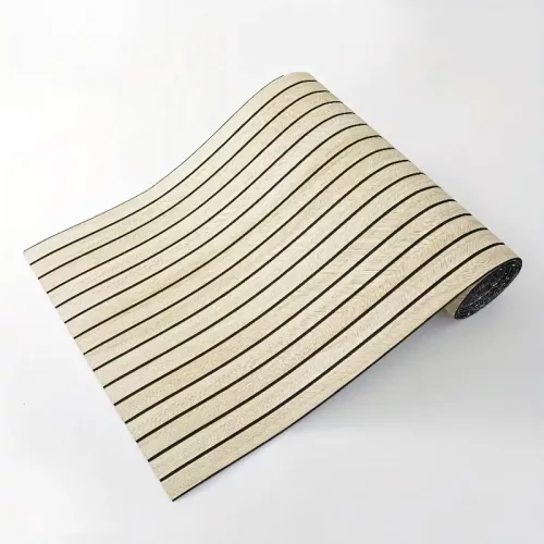 Öntapadós PVC panel, 280 x 60 cm, Világos barna lambéria minta