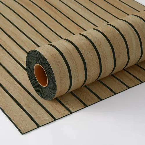 Öntapadós PVC panel, 280 x 60 cm, Pácolt tölgy lambéria minta