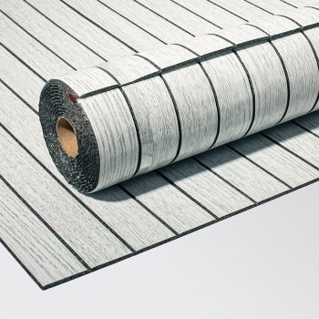   Öntapadós PVC panel, 280 x 60 cm, Világos szürke lambéria minta